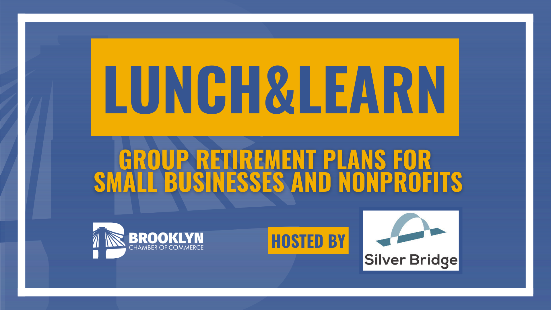 Lunch & Learn: Group Retirement Plans for Small Businesses and Nonprofits