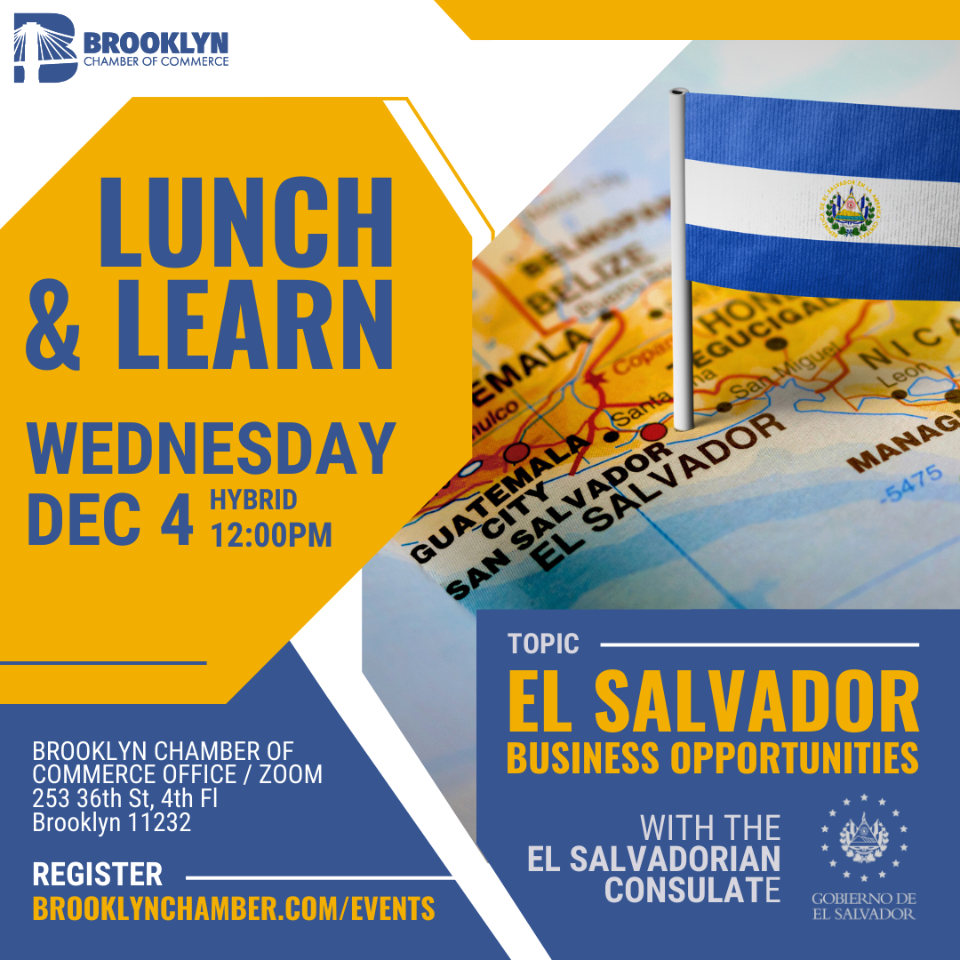 Lunch & Learn: El Salvador Business Opportunities