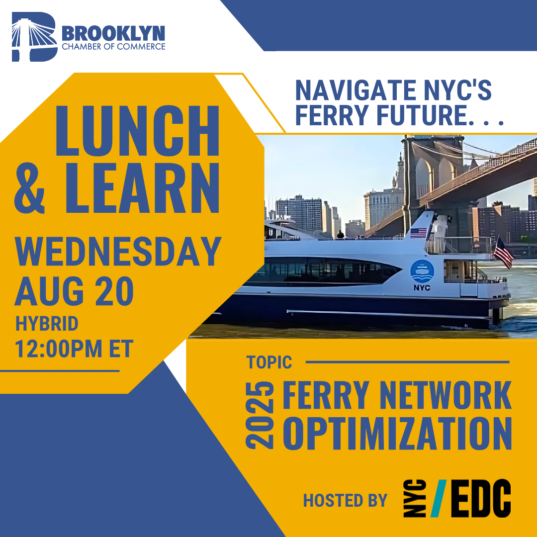 Lunch & Learn: 2025 NYC Ferry Network Optimization
