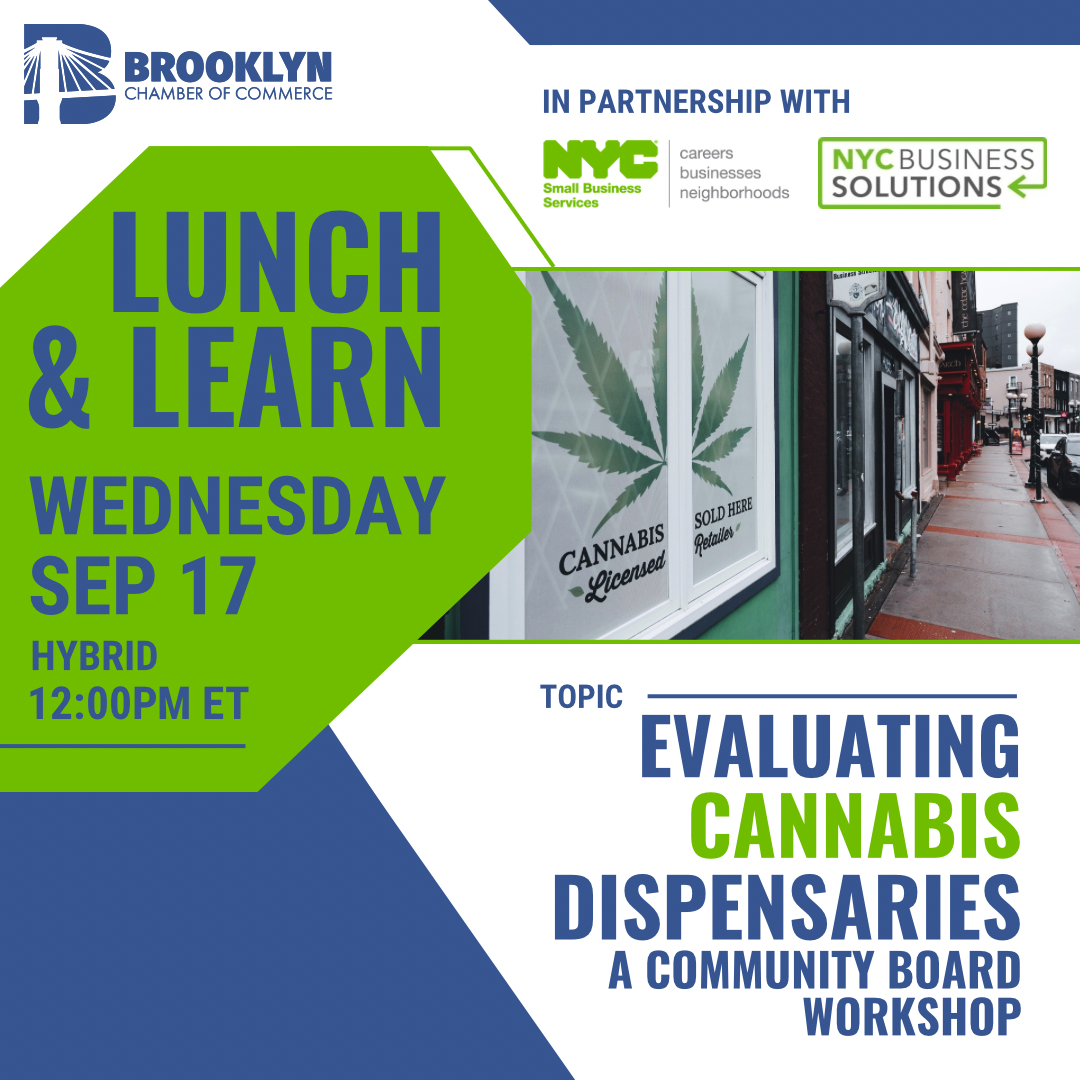Lunch & Learn: Evaluating Cannabis Dispensaries - A Community Board Workshop