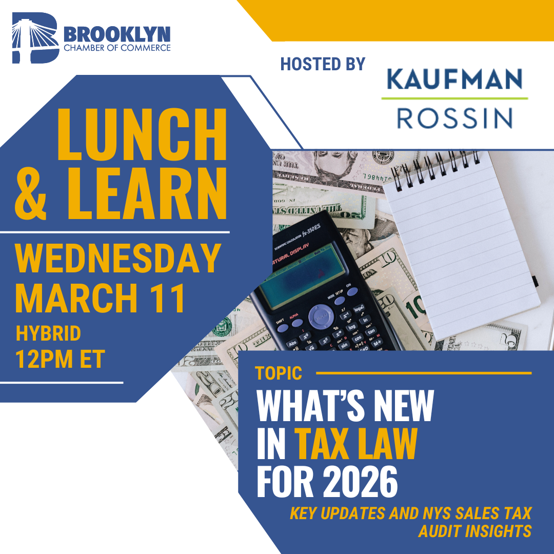 Lunch & Learn: What's New in Tax Law for 2026